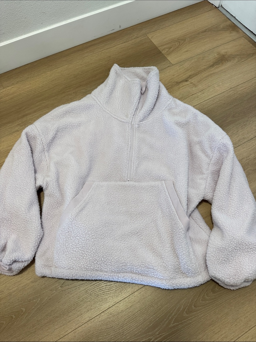 Pop flex Active big hug fleece half zip size S/M